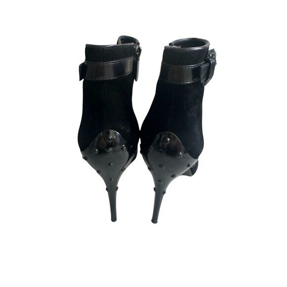 TOD'S Black Suede Buckle Driving Boots Size 10 / 40 - Picture 8 of 11